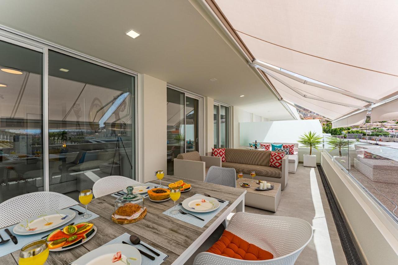 Modern New Apartment Las Terrazas De Costa Adeje. Heated Pool, Big Terrace And Private Parking Eksteriør bilde
